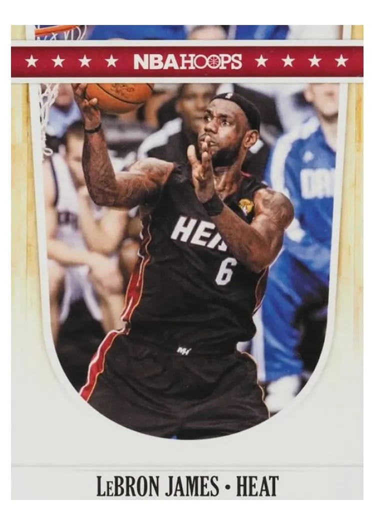 2011 Panini Hoops Lebron James #119 card