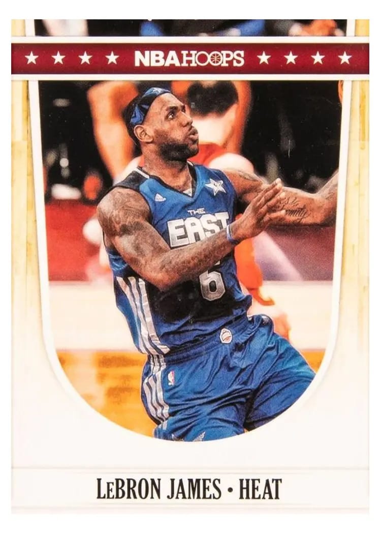 2011 Panini Hoops Lebron James #250 card