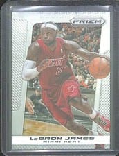 2013 Panini Prizm LeBron James #65 card