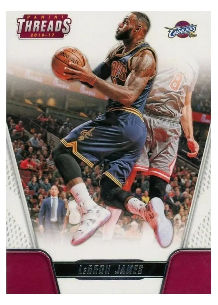 2016 Panini Threads LeBron James #64 card