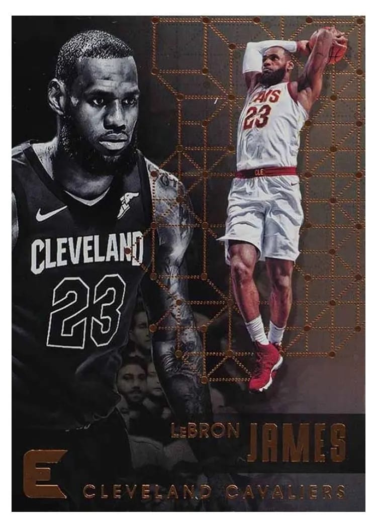 2017 Panini Essentials LeBron James #78 card