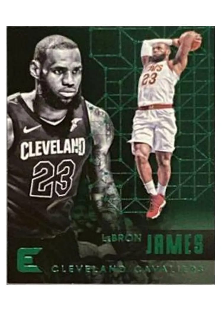 2017 Panini Essentials LeBron James #78 card