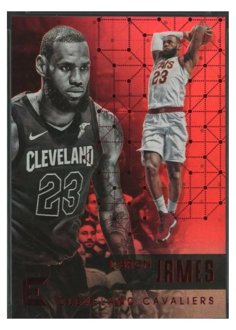 2017 Panini Essentials LeBron James #78 card