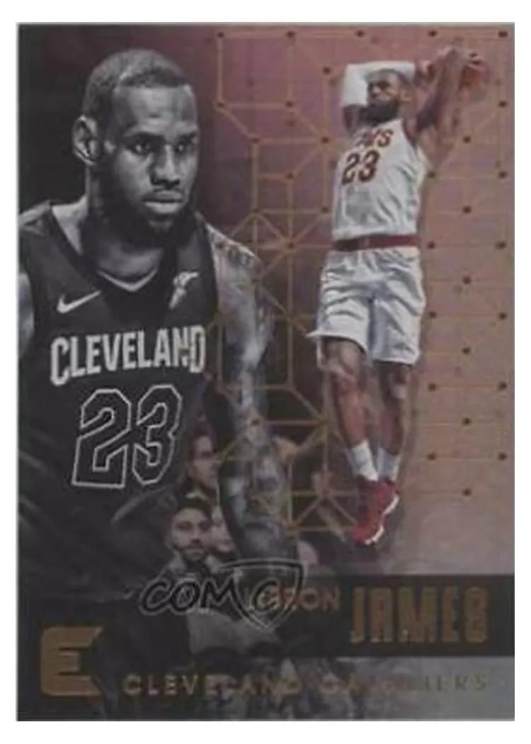 2017 Panini Essentials LeBron James #78 card