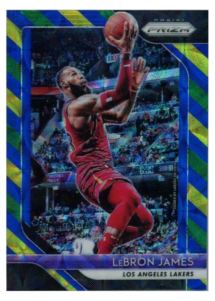 2018 Panini Prizm LeBron James #6 card