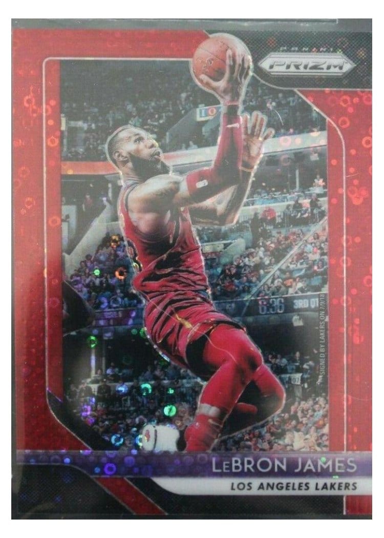 2018 Panini Prizm LeBron James #6 card