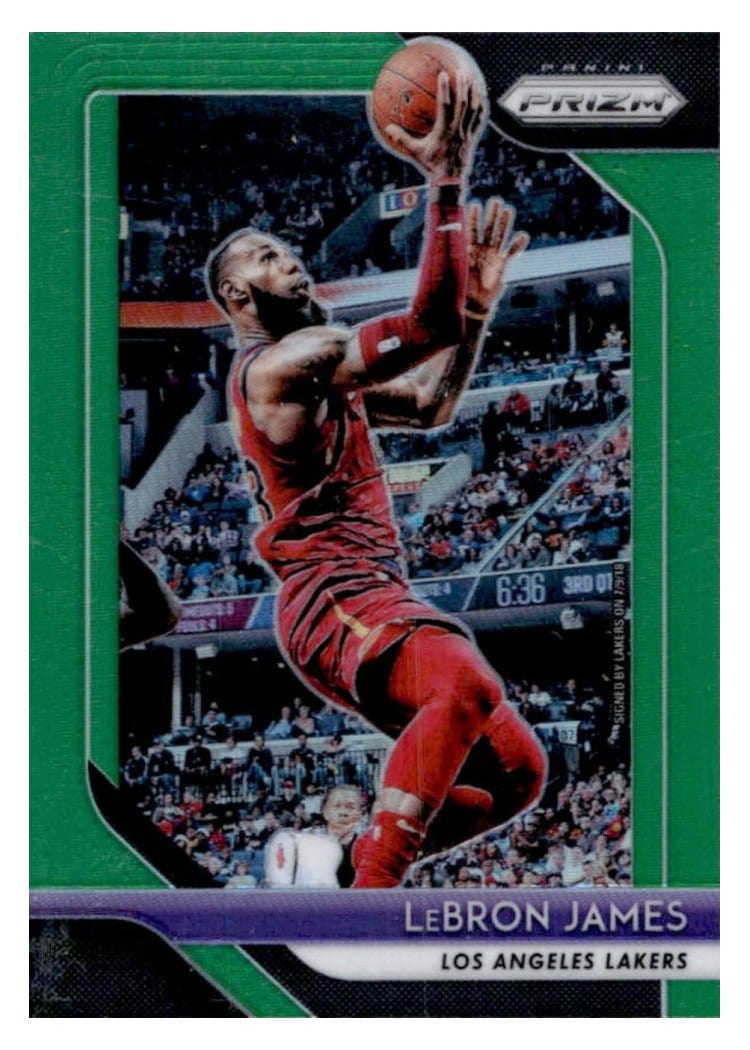 2018 Panini Prizm LeBron James #6 card