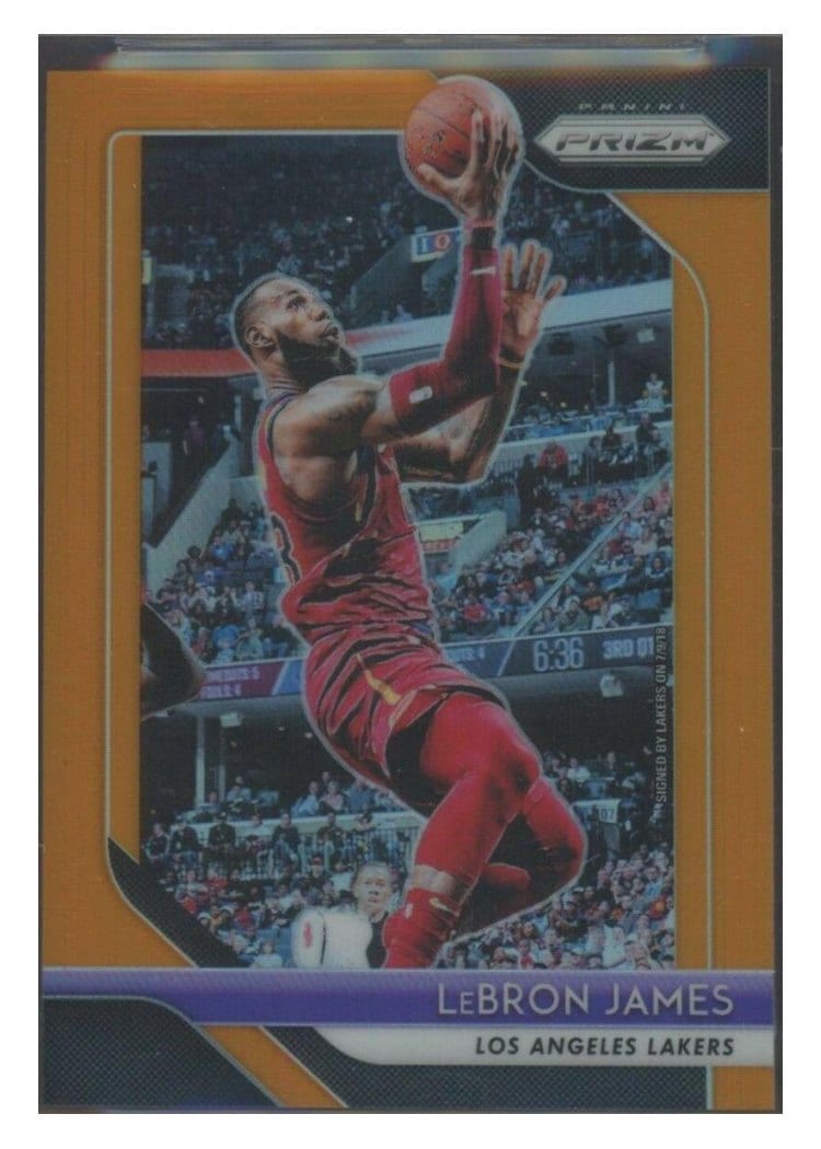 2018 Panini Prizm LeBron James #6 card