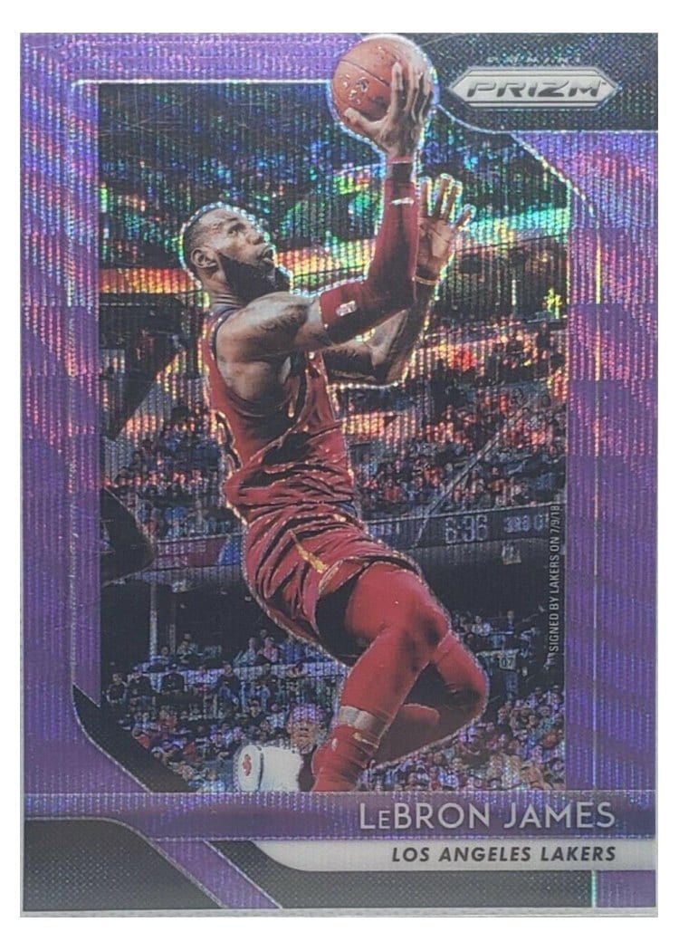 2018 Panini Prizm LeBron James #6 card