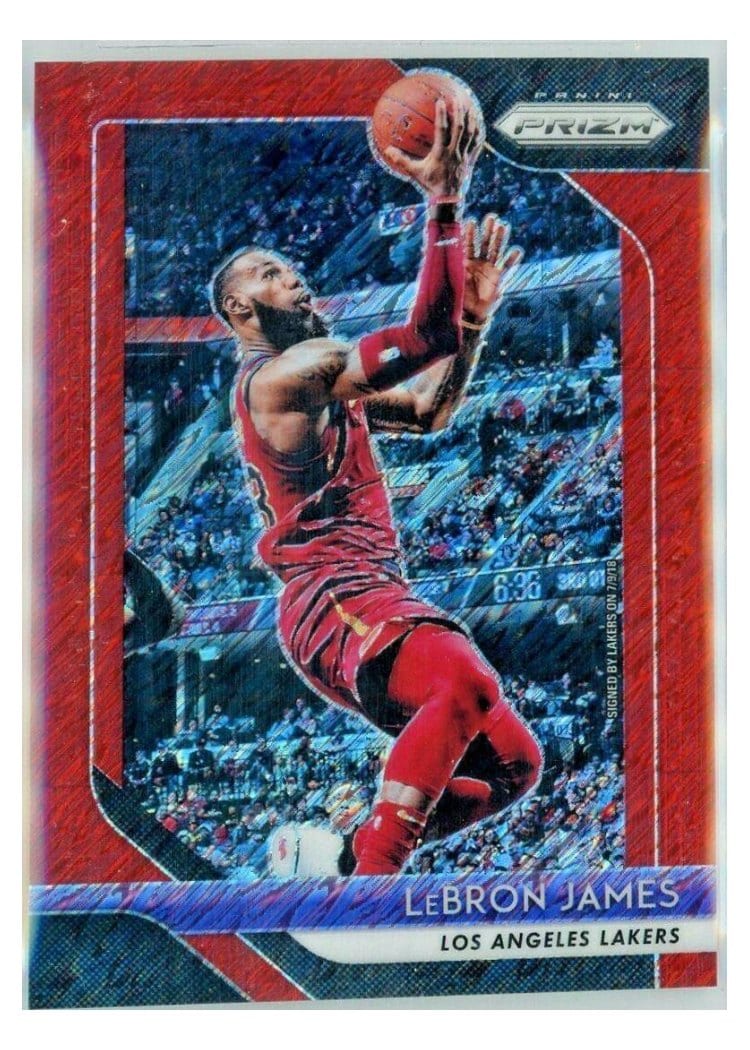 2018 Panini Prizm LeBron James #6 card