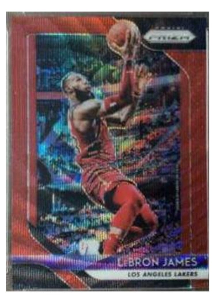 2018 Panini Prizm LeBron James #6 card