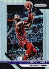 2018 Panini Prizm LeBron James #6 card