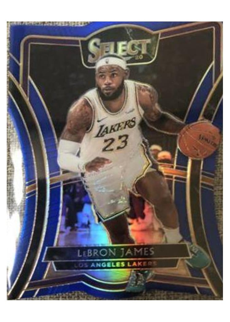 2019-20 Panini Select Base Set LeBron James #173 card