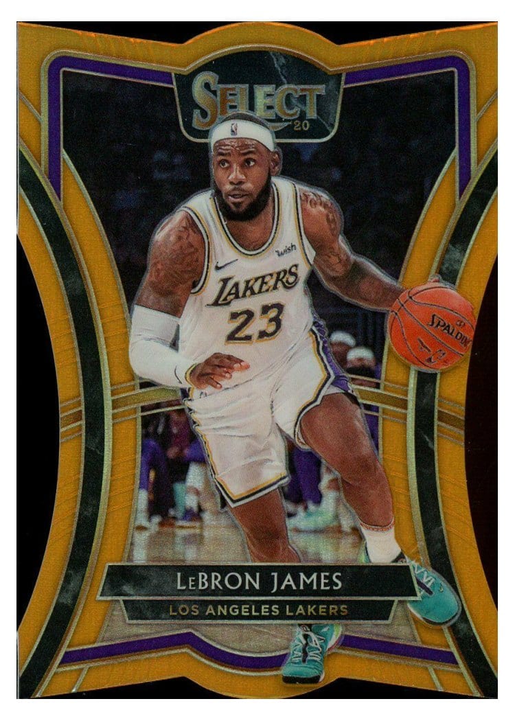 2019-20 Panini Select Base Set LeBron James #173 card