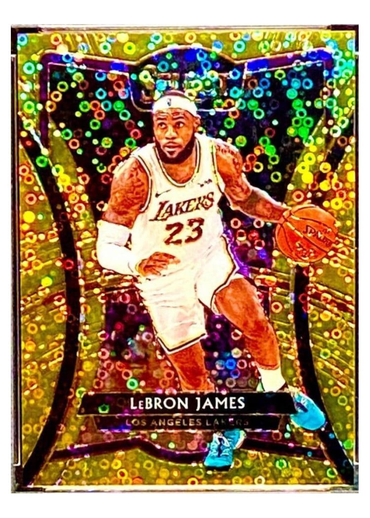 2019-20 Panini Select Base Set LeBron James #173 card