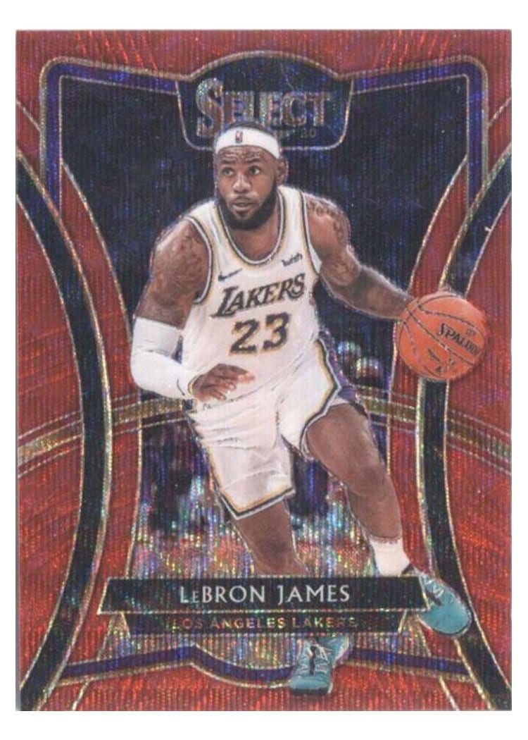 2019-20 Panini Select Base Set LeBron James #173 card