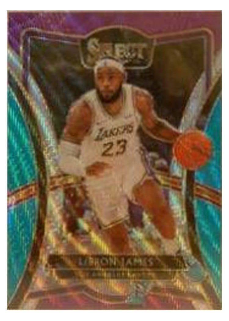2019-20 Panini Select Base Set LeBron James #173 card