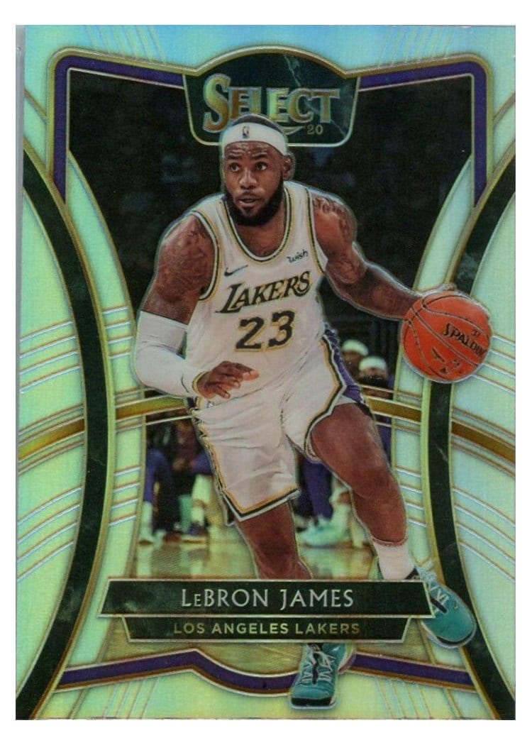 2019-20 Panini Select Base Set LeBron James #173 card