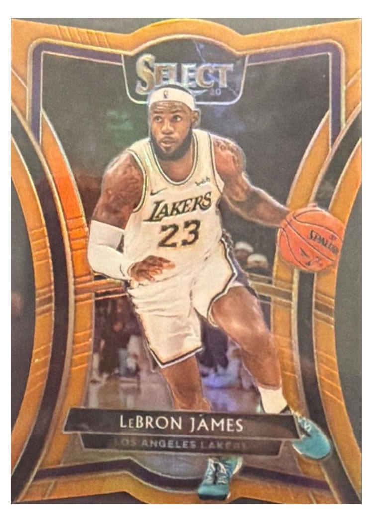 2019-20 Panini Select Base Set LeBron James #173 card