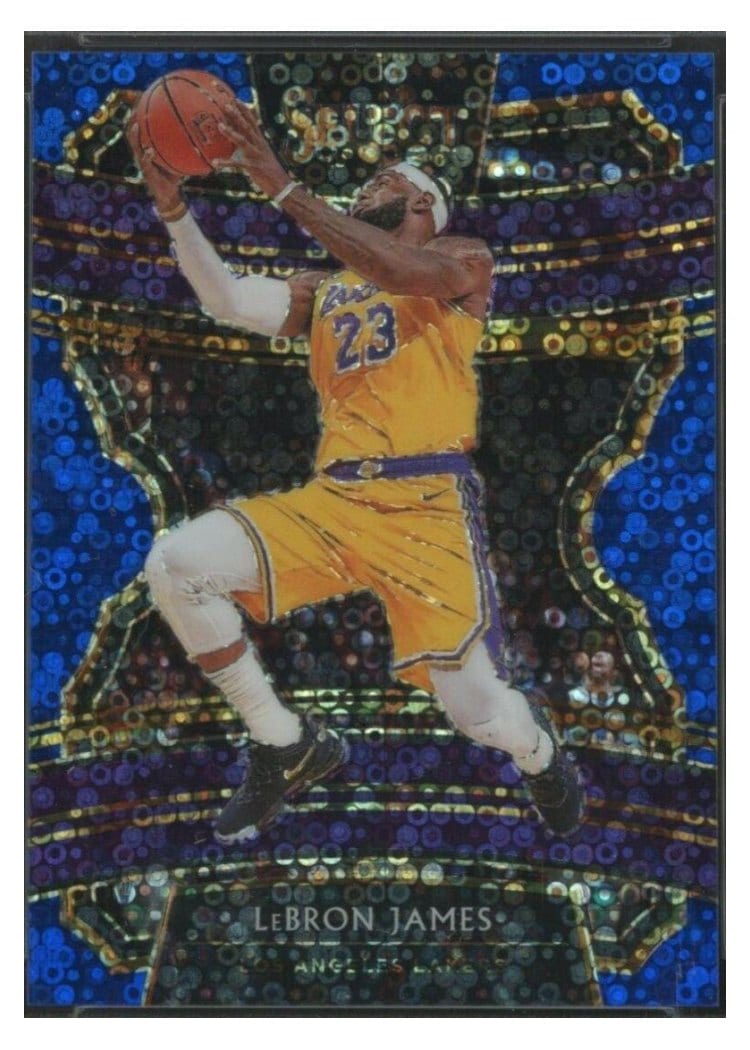 2019-20 Panini Select Base Set LeBron James #47 card