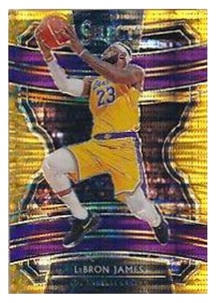 2019-20 Panini Select Base Set LeBron James #47 card