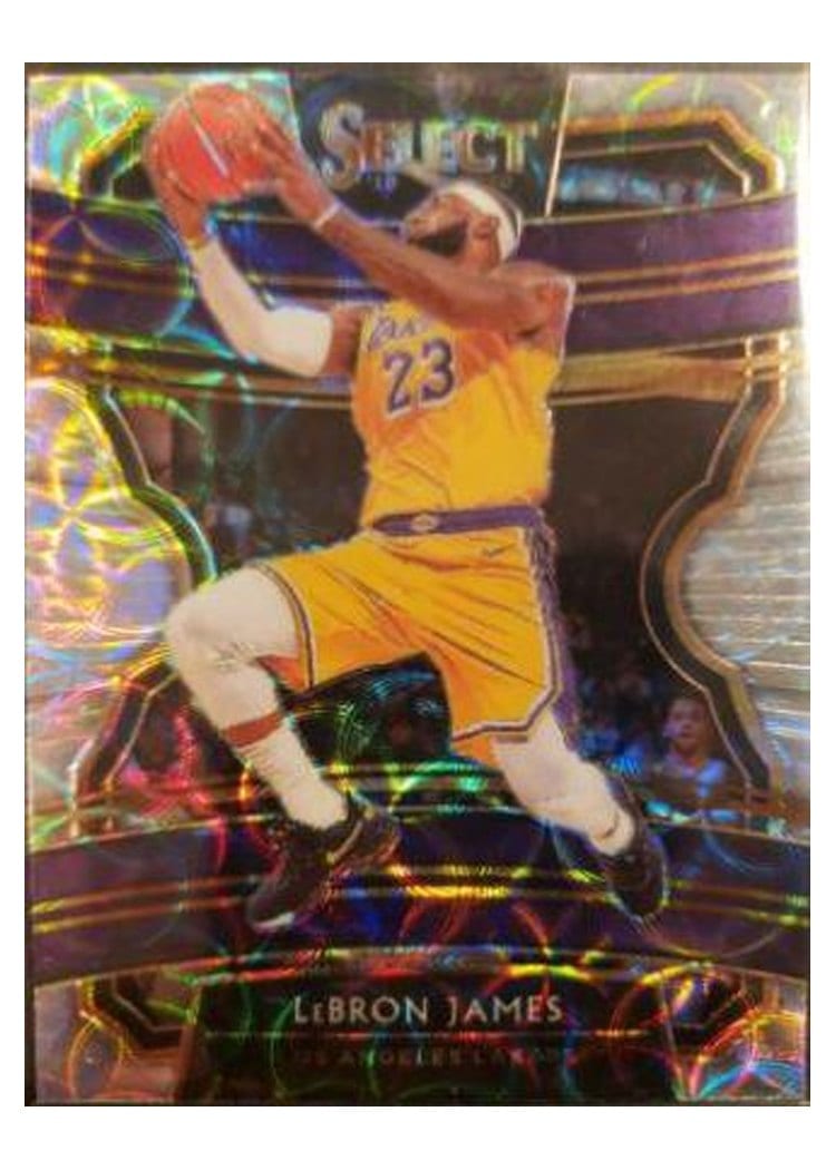 2019-20 Panini Select Base Set LeBron James #47 card