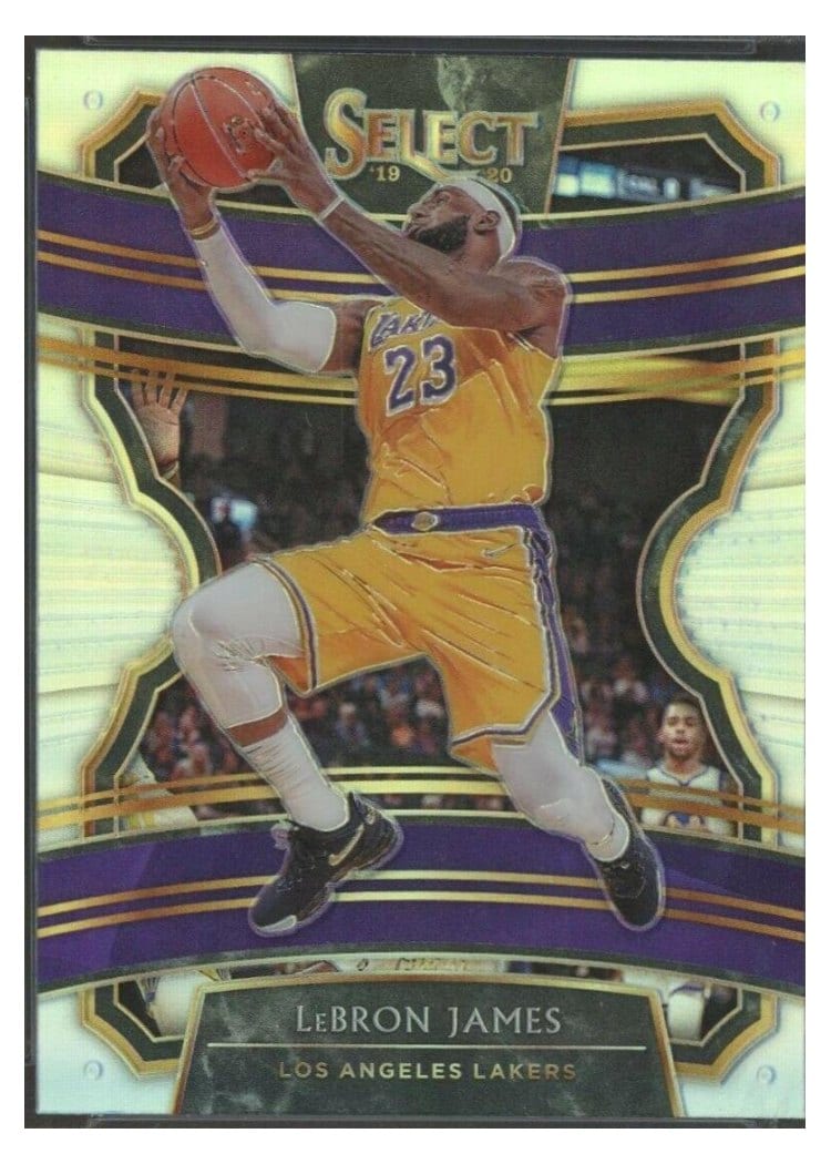 2019-20 Panini Select Base Set LeBron James #47 card