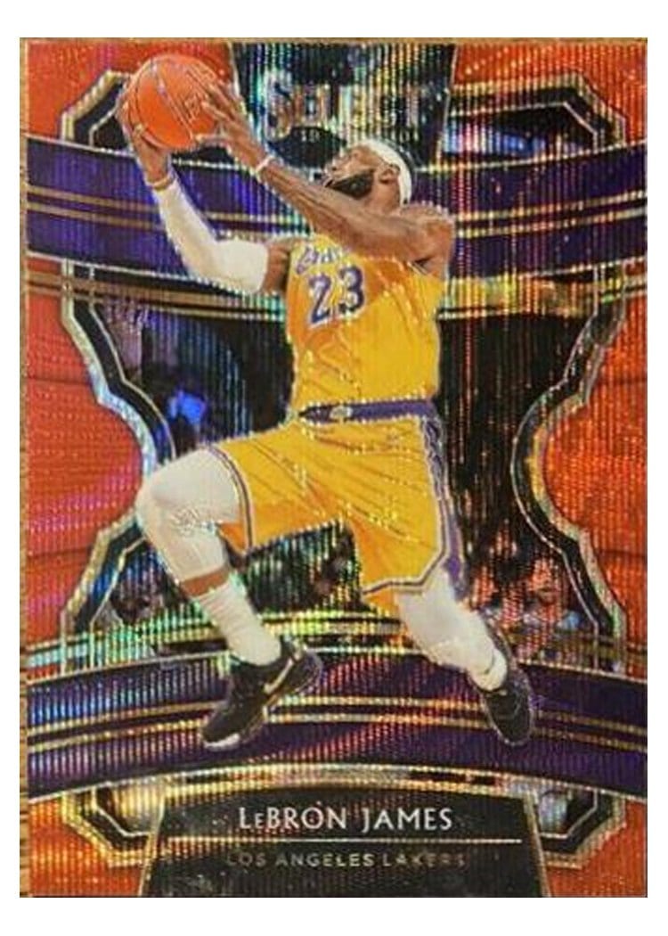 2019-20 Panini Select Base Set LeBron James #47 card