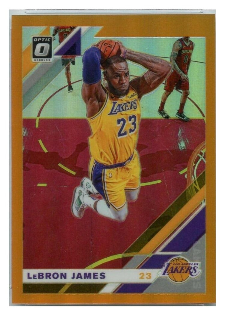2019 Panini Donruss Optic LeBron James #60 card