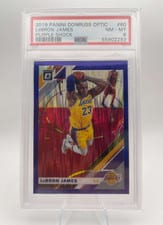2019 Panini Donruss Optic LeBron James #60 card