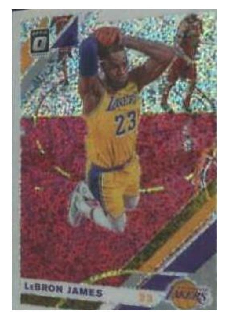 2019 Panini Donruss Optic LeBron James #60 card