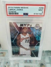 2019 Panini Mosaic LeBron James #298 card