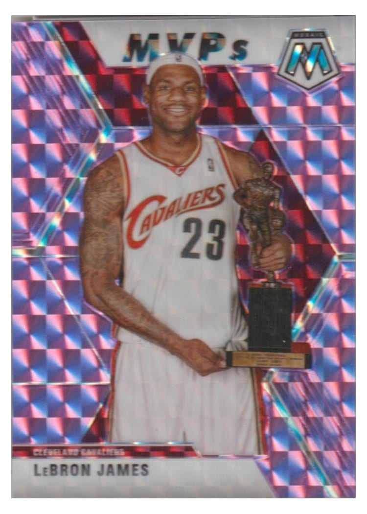 2019 Panini Mosaic LeBron James #298 card
