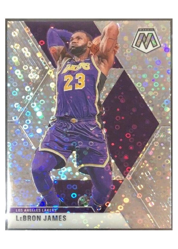 2019 Panini Mosaic LeBron James #8 card