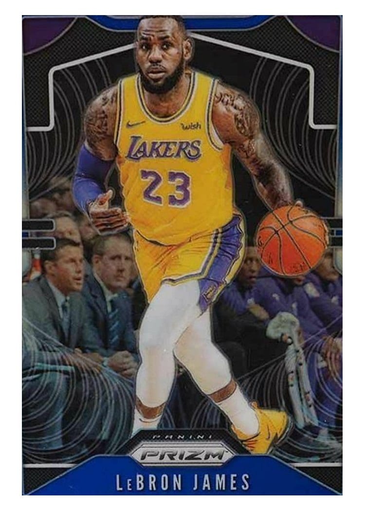 2019 Panini Prizm LeBron James #129 card