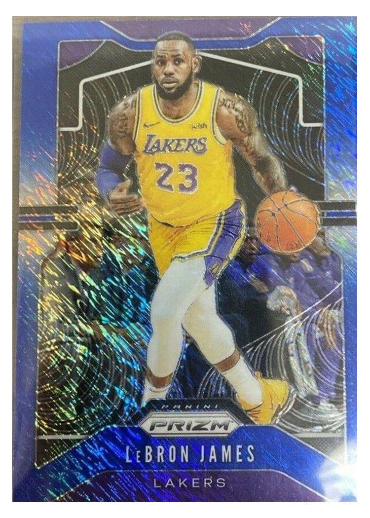 2019 Panini Prizm LeBron James #129 card