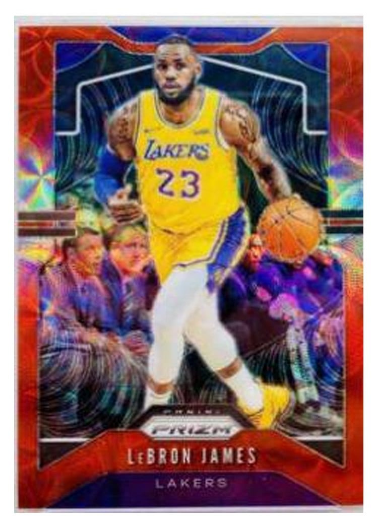 2019 Panini Prizm LeBron James #129 card