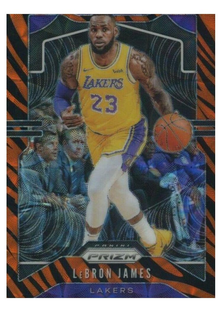 2019 Panini Prizm LeBron James #129 card