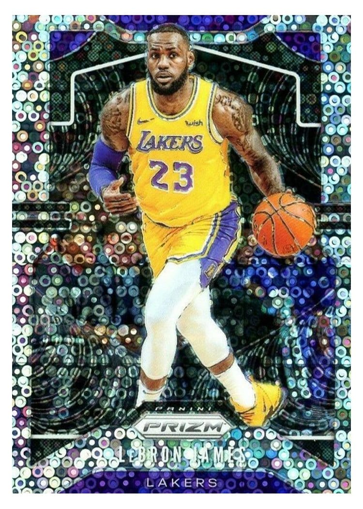 2019 Panini Prizm LeBron James #129 card