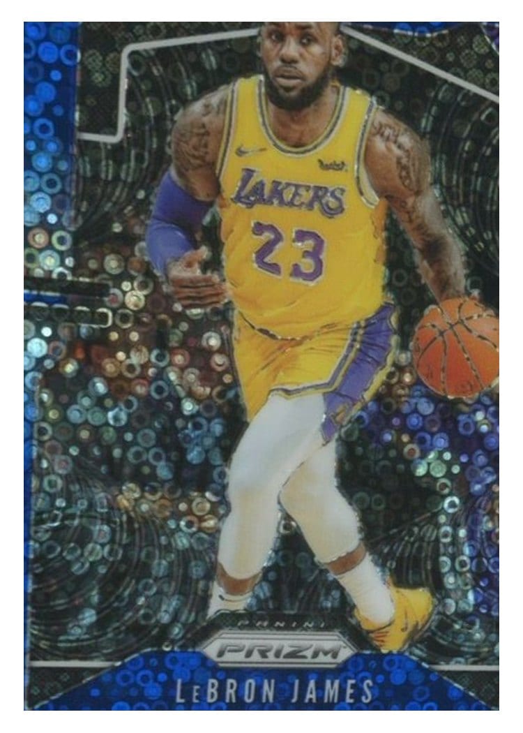 2019 Panini Prizm LeBron James #129 card