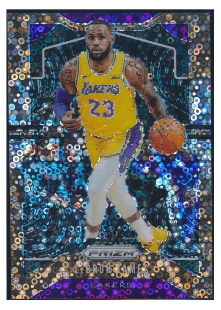 2019 Panini Prizm LeBron James #129 card