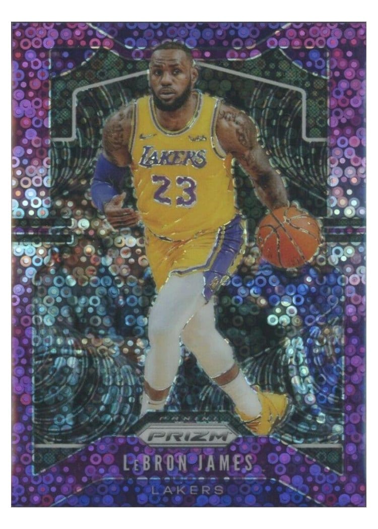 2019 Panini Prizm LeBron James #129 card