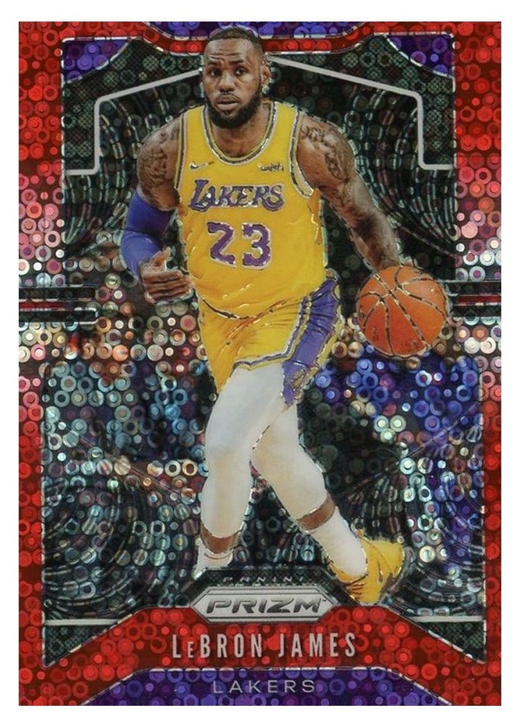 2019 Panini Prizm LeBron James #129 card