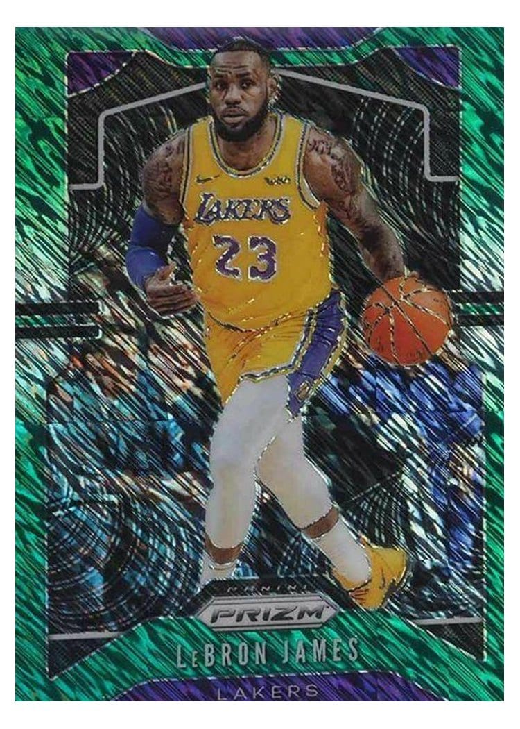2019 Panini Prizm LeBron James #129 card