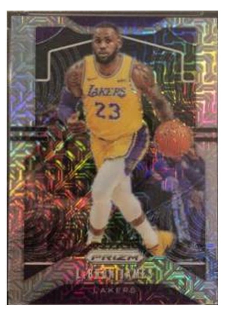 2019 Panini Prizm LeBron James #129 card