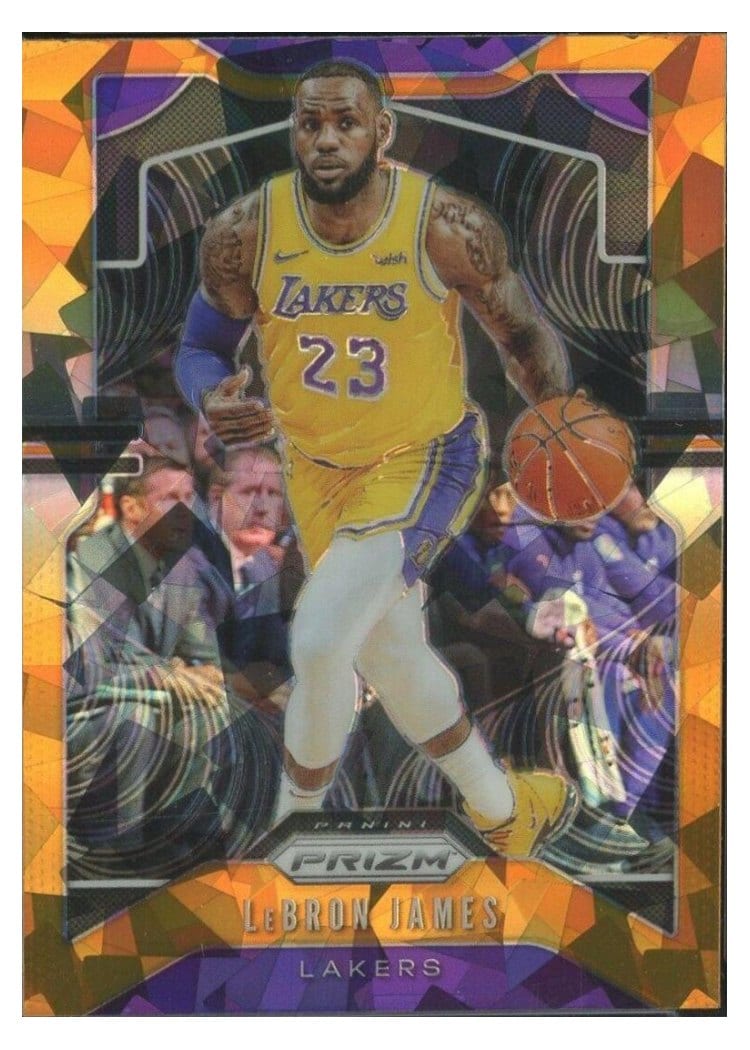 2019 Panini Prizm LeBron James #129 card