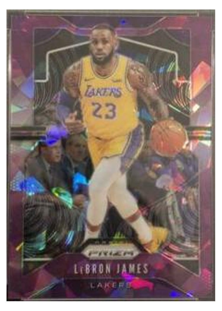 2019 Panini Prizm LeBron James #129 card