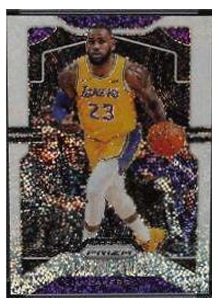 2019 Panini Prizm LeBron James #129 card