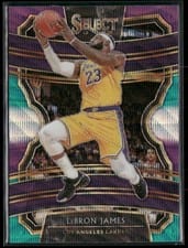 2019 Panini Select LeBron James #47 card
