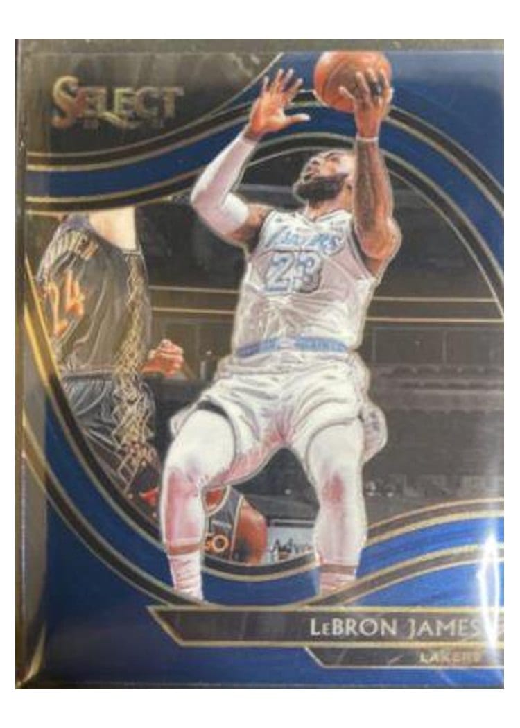 2020-21 Panini Select Base Set LeBron James #223 card